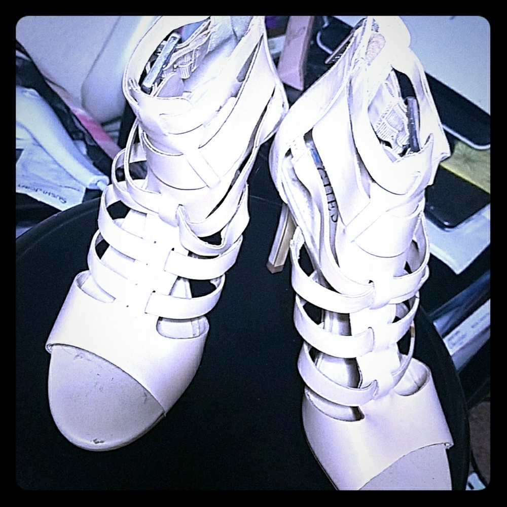 Guess gladiator heels